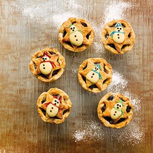 Snowman Mince Tarts