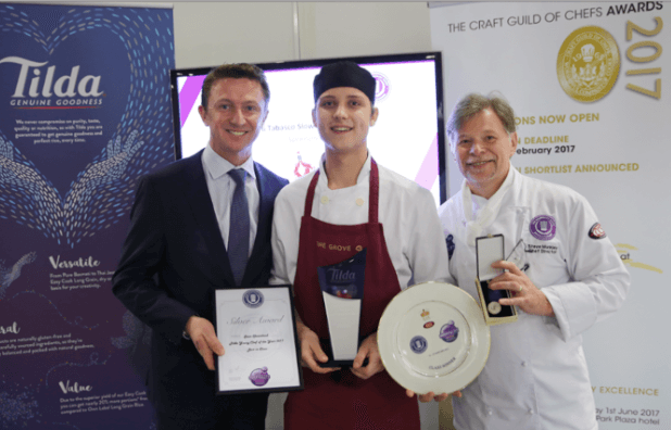 Tilda Young Chef of the Year 2017 announced