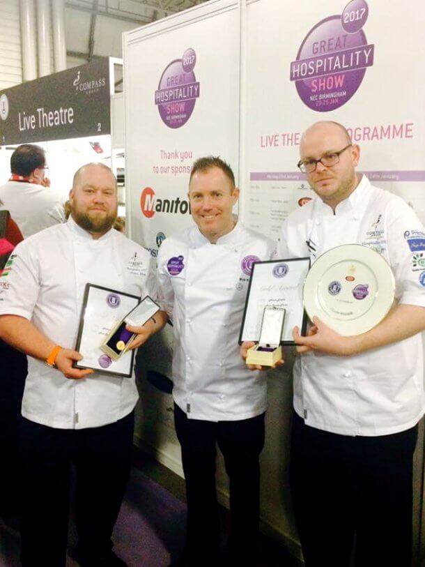 Compass Group chefs shine at Great Hospitality Show Chef's Office