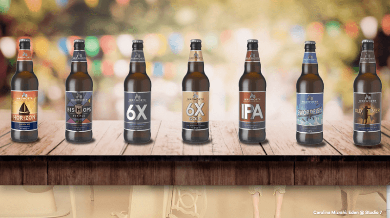 Wadworth unveils new look for bottled beer range