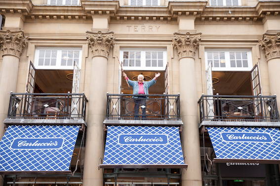 Antonio Carluccio celebrates 80th birthday at new York restaurant