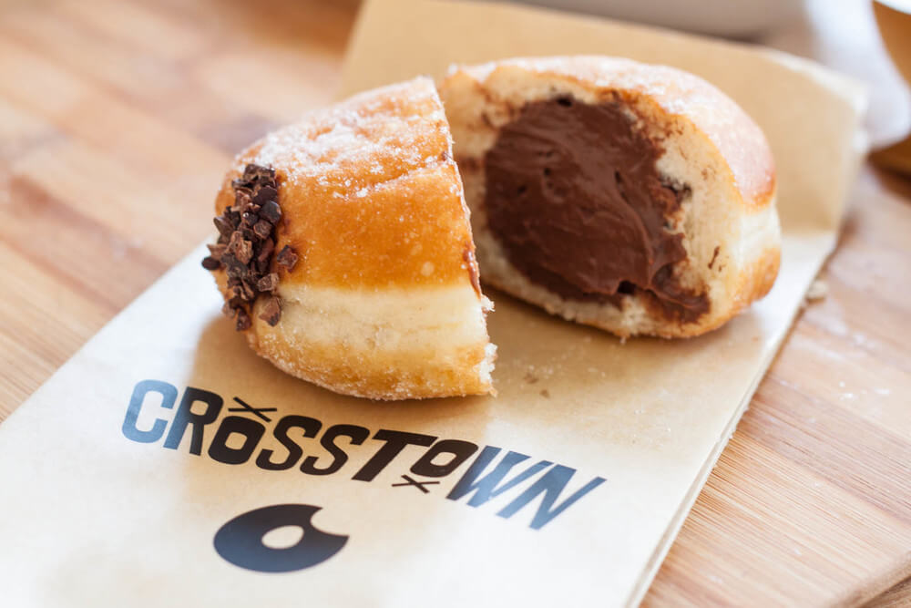 Crosstown opens fourth doughnut bar today & launches vegan range