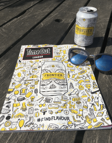 Virtual reality & Time Out campaign helps Frontier fans find flavour