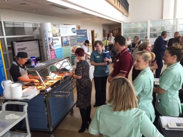 Anglia Crown & ISS showcase patient catering with nationwide hospital roadshow