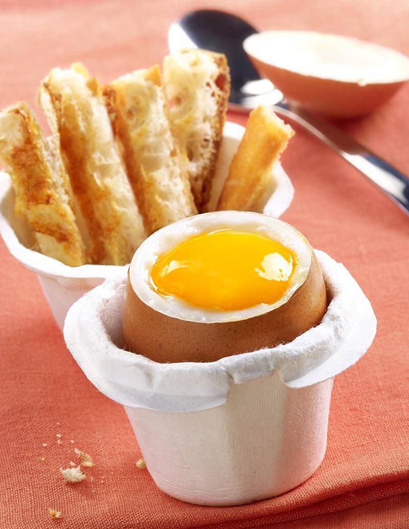 G Bruce & Co launches ready-made soft-boiled eggs for FS industry