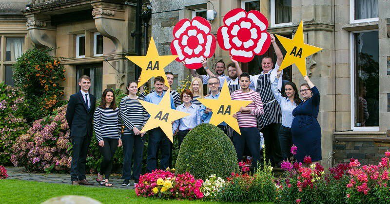 Thwaites Windermere hotel celebrates four star AA rating & two AA Rosettes