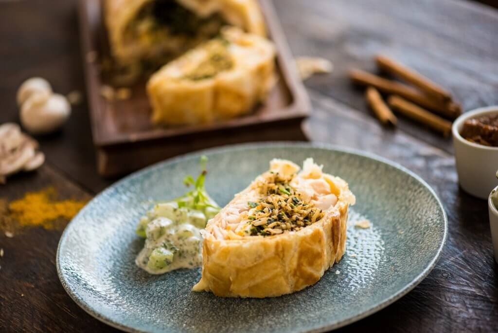 Smoked Haddock “Kedgeree” Coulibiac Chef's Office