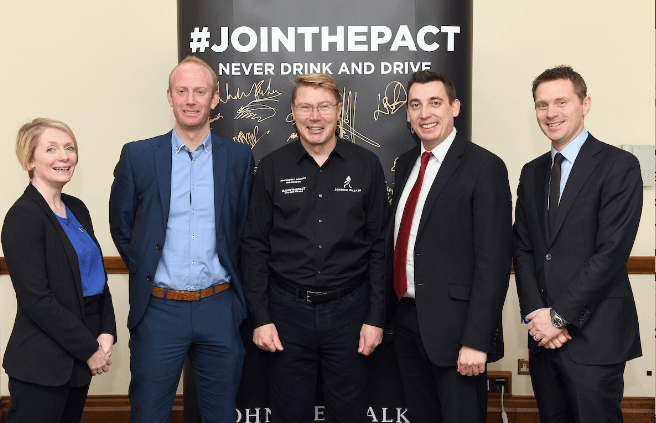 Diageo joined by Ei as over 5m pledges never to drink & drive are secured