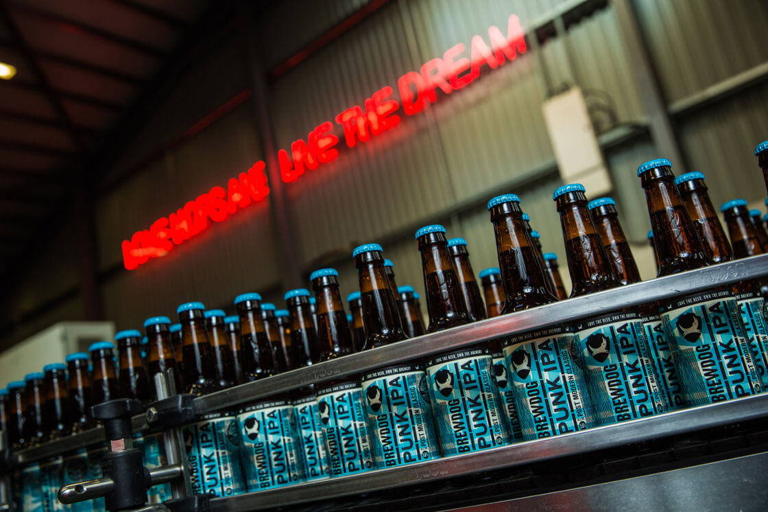 BrewDog recognised as one of fastest growing private UK firms