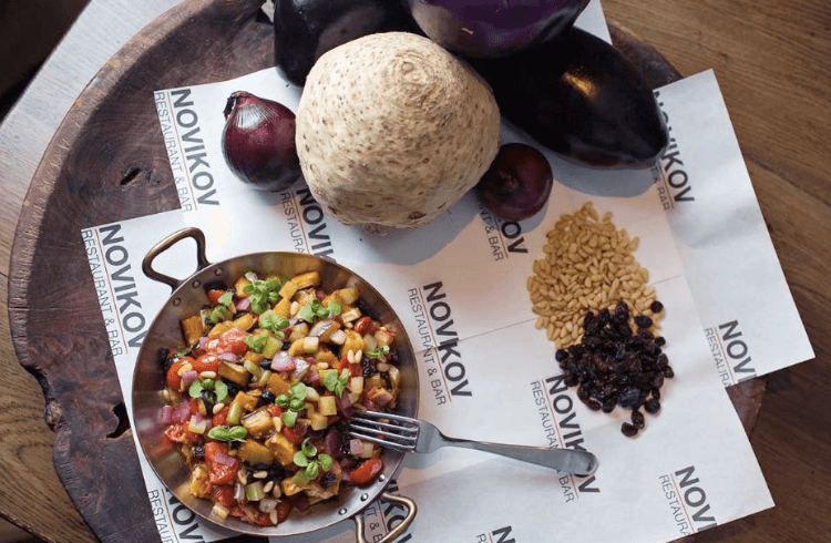 Novikov to put on veggie masterclass