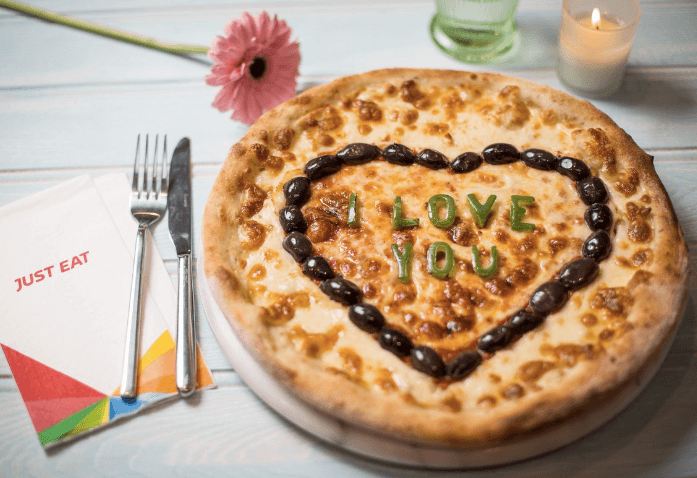 Just Eat partners with Joe & Za for Valentine pizza