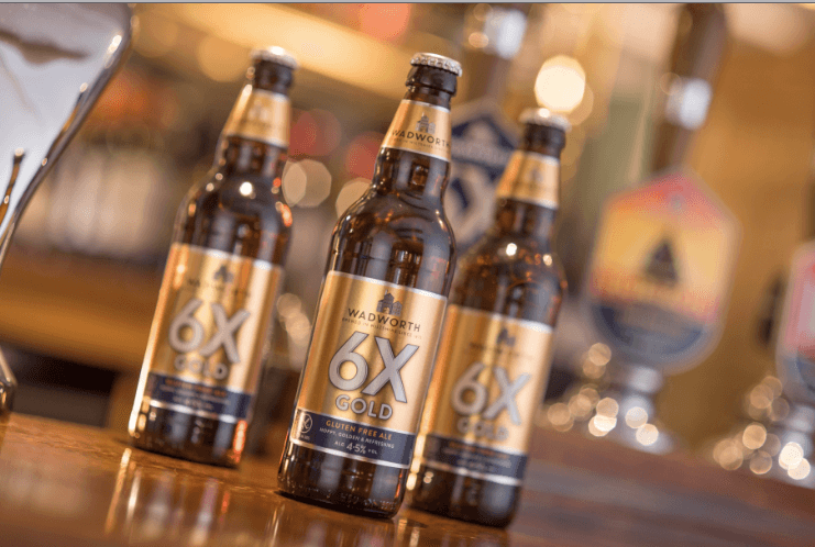 Wadworth gluten-free beer shortlisted for FreeFrom Food Award