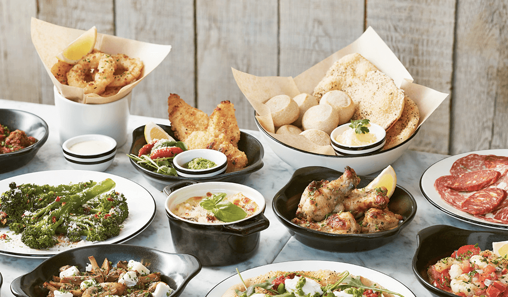Pizza Express trials sharing dishes