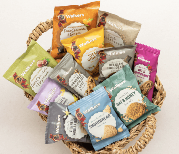 Walkers Shortbread launches foodservice snack packs range