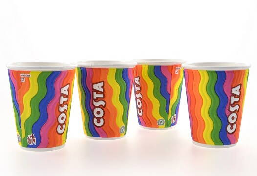 Costa launches limited-edition rainbow cups to celebrate Pride