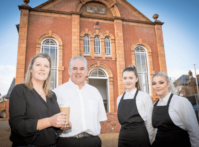 Tea Room with bedrooms opens in shadow of Welsh World Heritage site