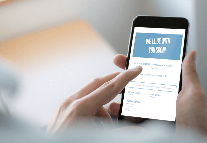 JJ Foodservice launches Amazon-style notifications for online deliveries