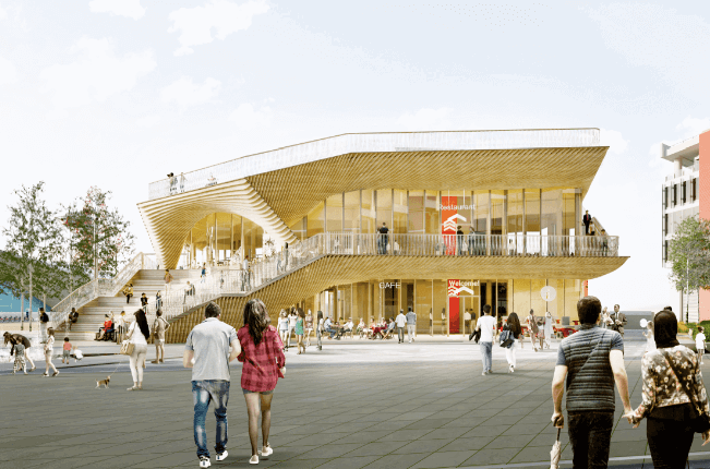 10,000 sq ft Olympic Park restaurant pavilion gets go ahead