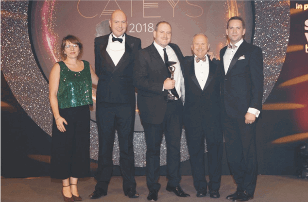 Simon Boyle scoops top award at Foodservice Cateys 2018