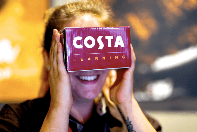 Costa Coffee introduces Virtual Reality training programme