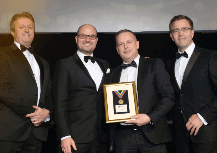 Aimia Foods wins gold at Federation of Wholesale Distributors Awards