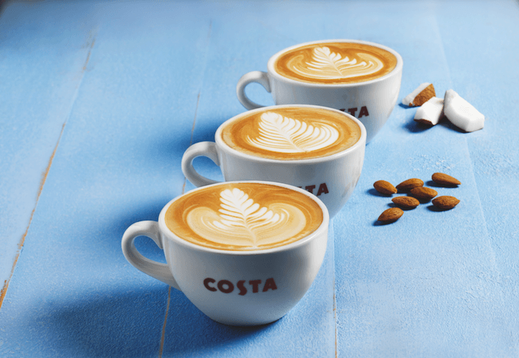 Costa launches two new milk options today