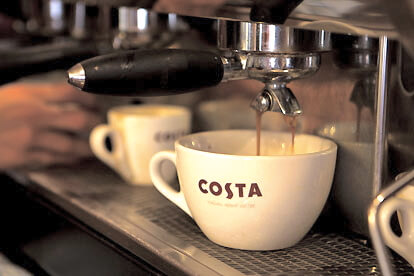 Costa voted favourite UK coffee shop for 9th consecutive year