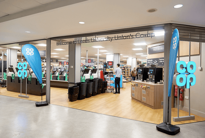 Co-op & Leeds University Union join forces to open franchise store