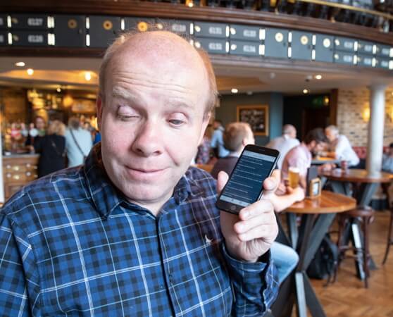 Fuller’s launches talking pub menus for visually impaired diners